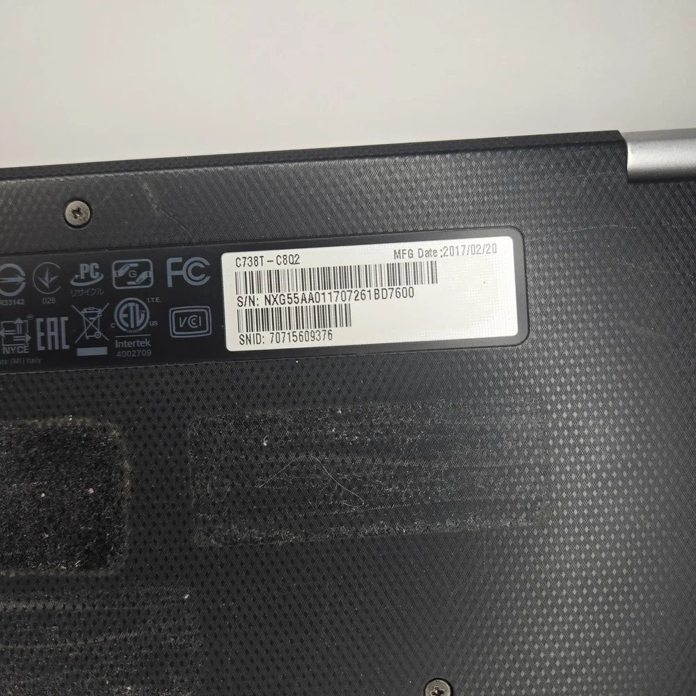 Acer Chromebook R11 C738T 11.6